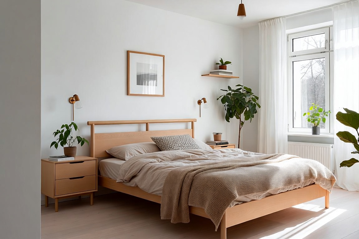 Scandinavian Bedroom Design
